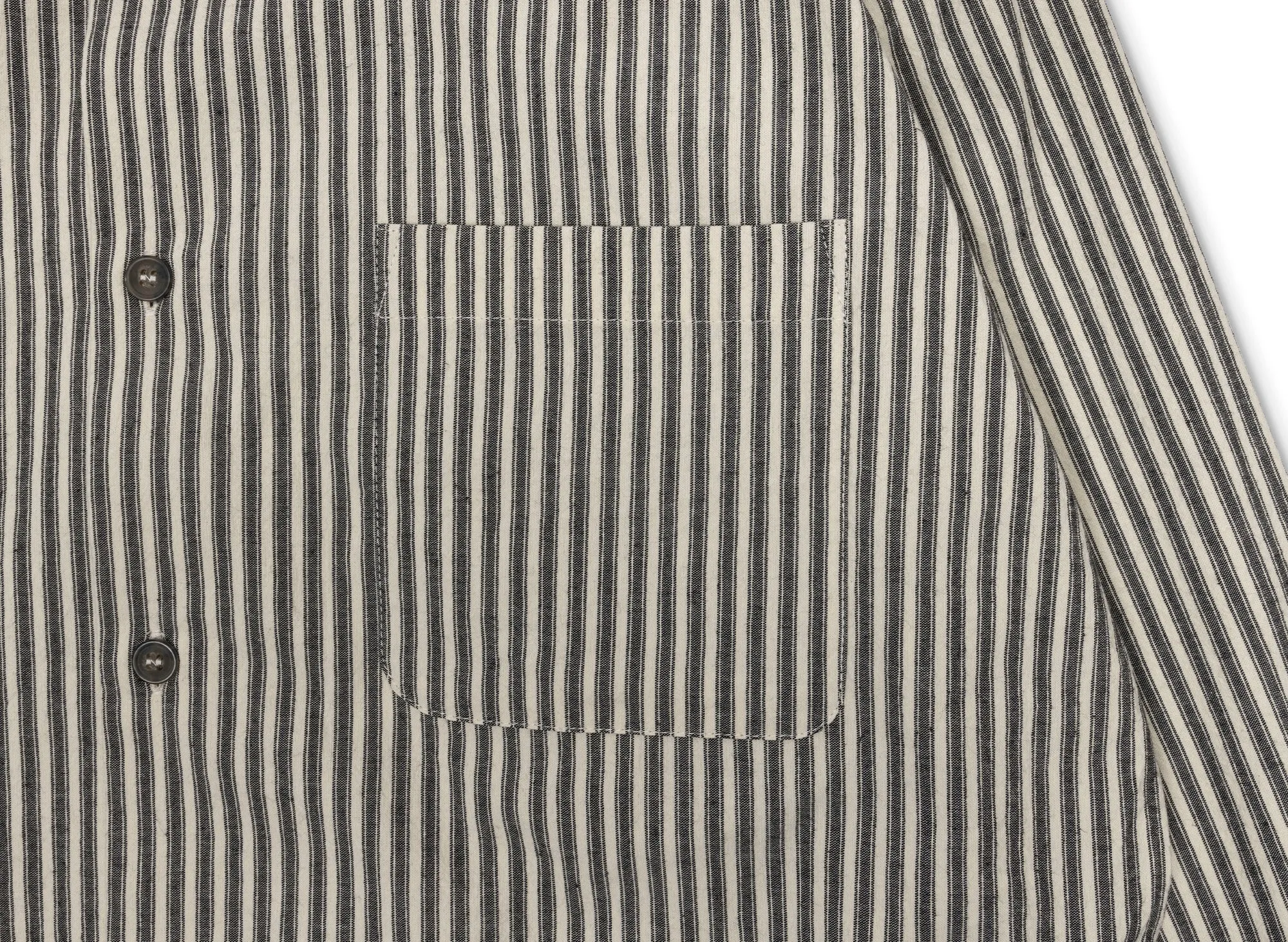A.P.C. Malo Overshirt in Noir xld