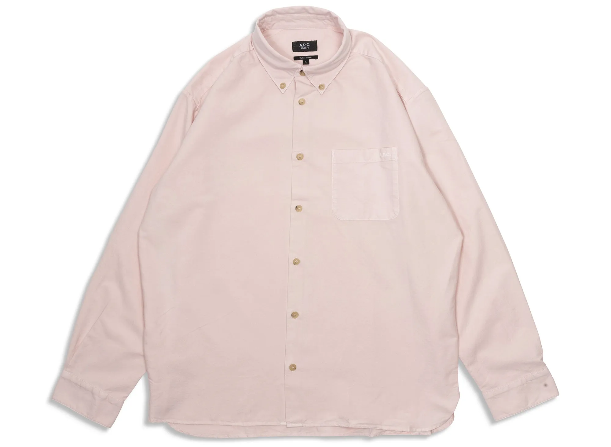 A.P.C. Mateo Logo Jacket in Rose xld