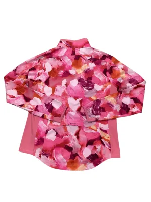 Athletic Jacket By Athleta In Pink, Size:M
