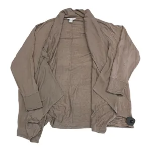 Athletic Jacket By Athleta In Taupe, Size:Xl