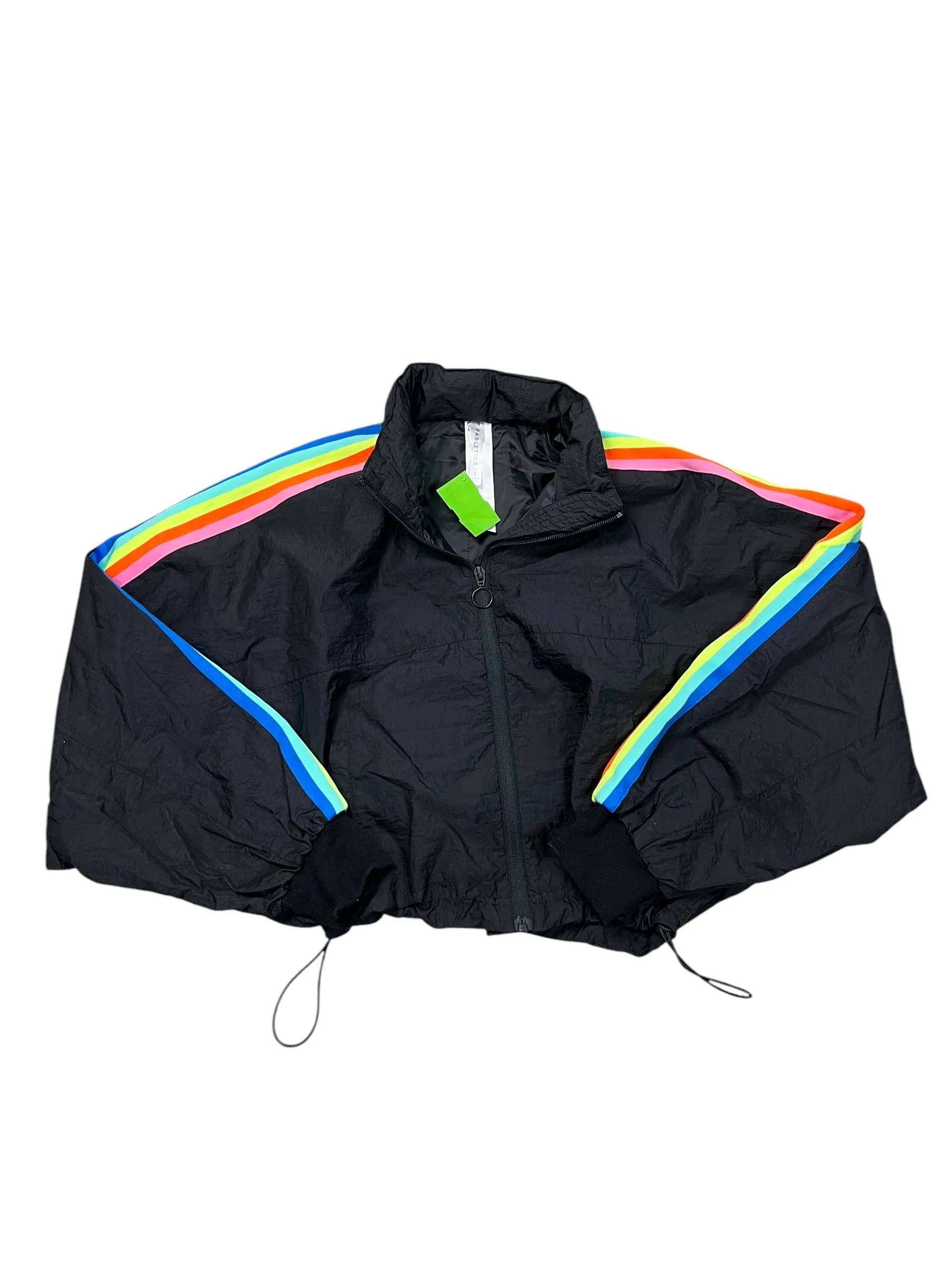 Athletic Jacket By Fabletics In Black, Size:S