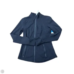Athletic Jacket By Lululemon In Black, Size: M