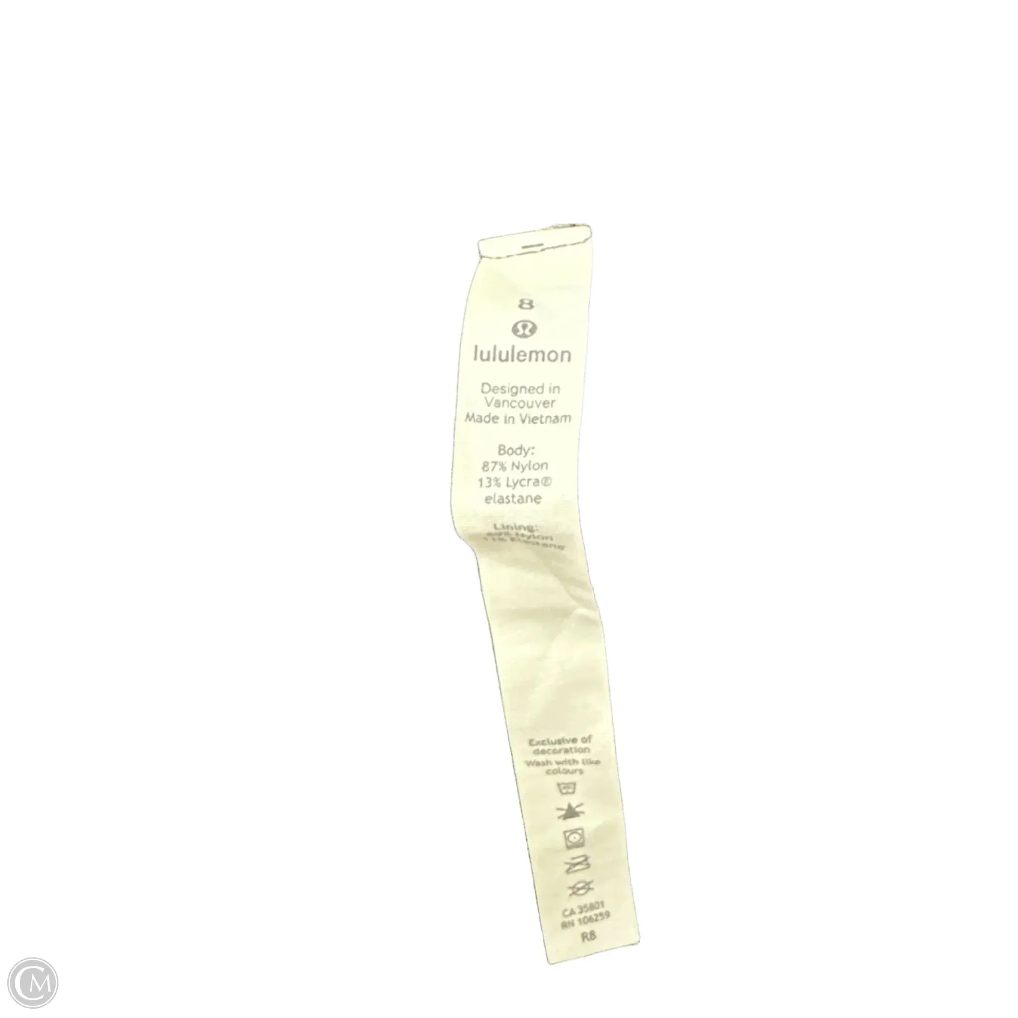 Athletic Jacket By Lululemon In Black, Size: M