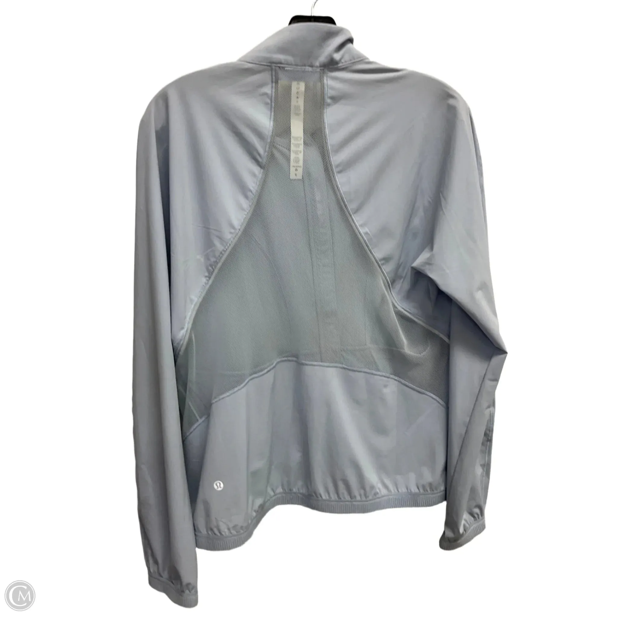 Athletic Jacket By Lululemon In Blue, Size: M