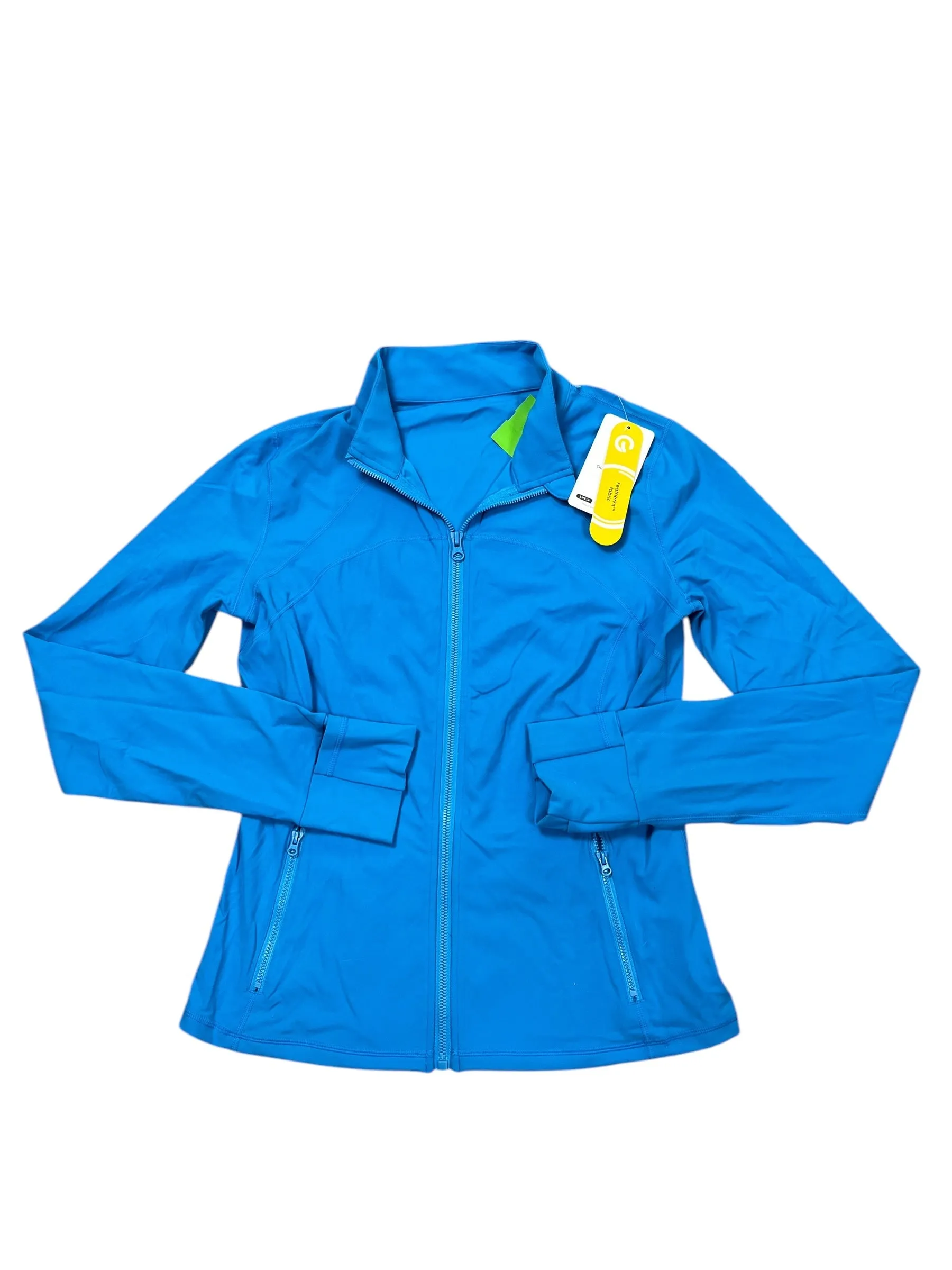 Athletic Jacket By Shein In Blue, Size:Xxl
