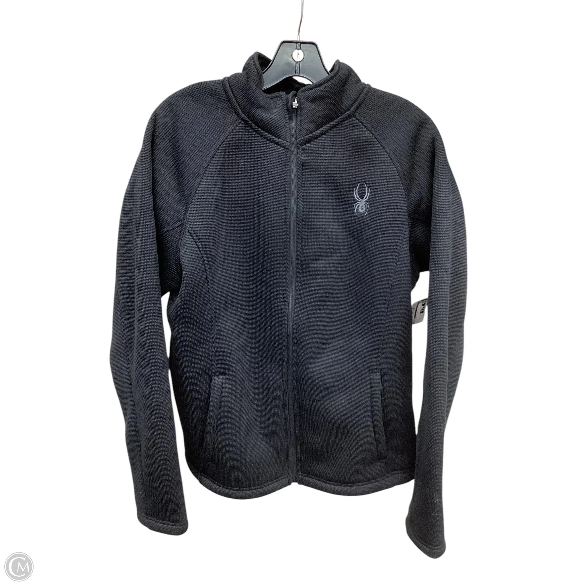 Athletic Jacket By Spyder In Black, Size: M
