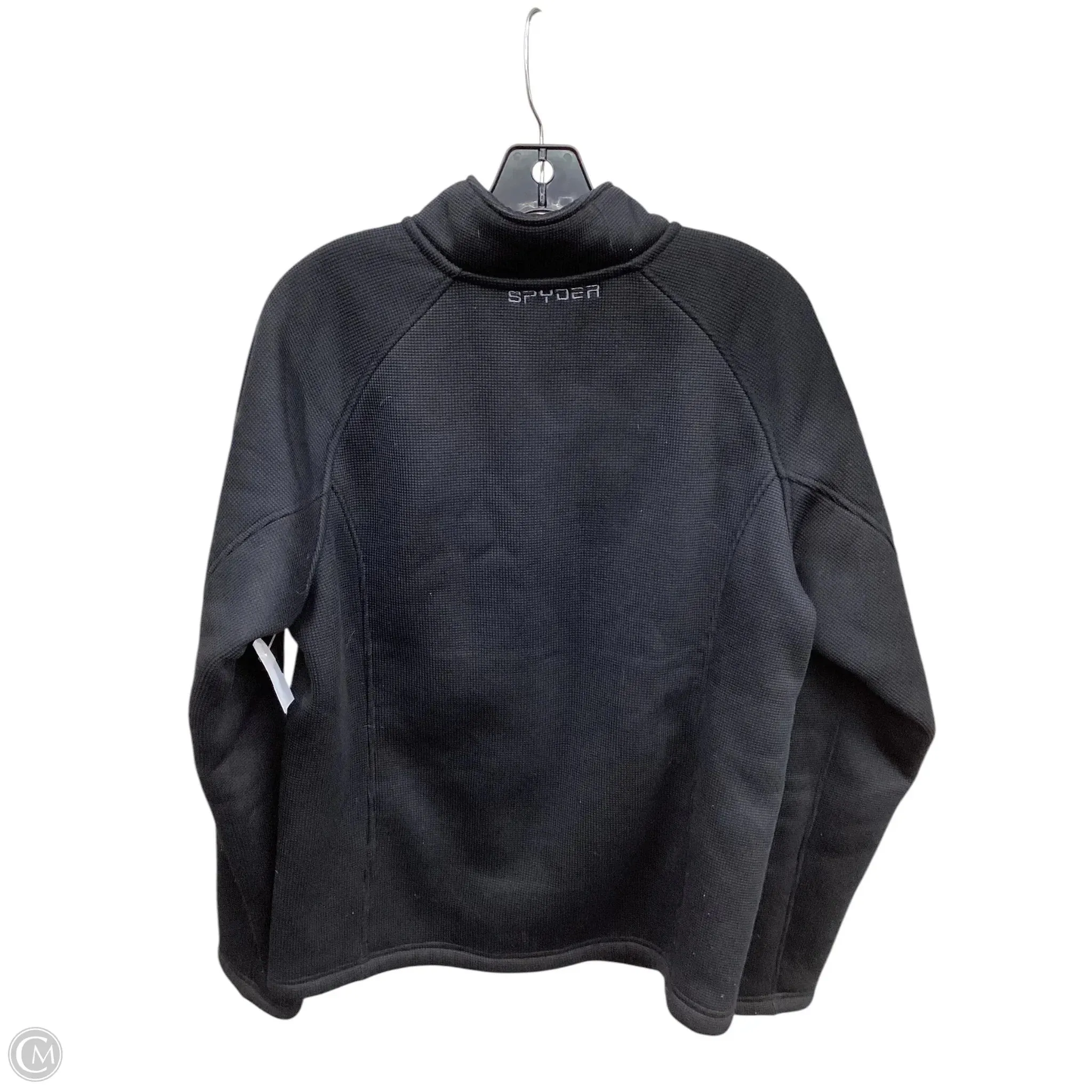 Athletic Jacket By Spyder In Black, Size: M