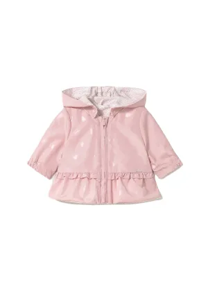 Baby Rose Newborn Reversible Windbreaker