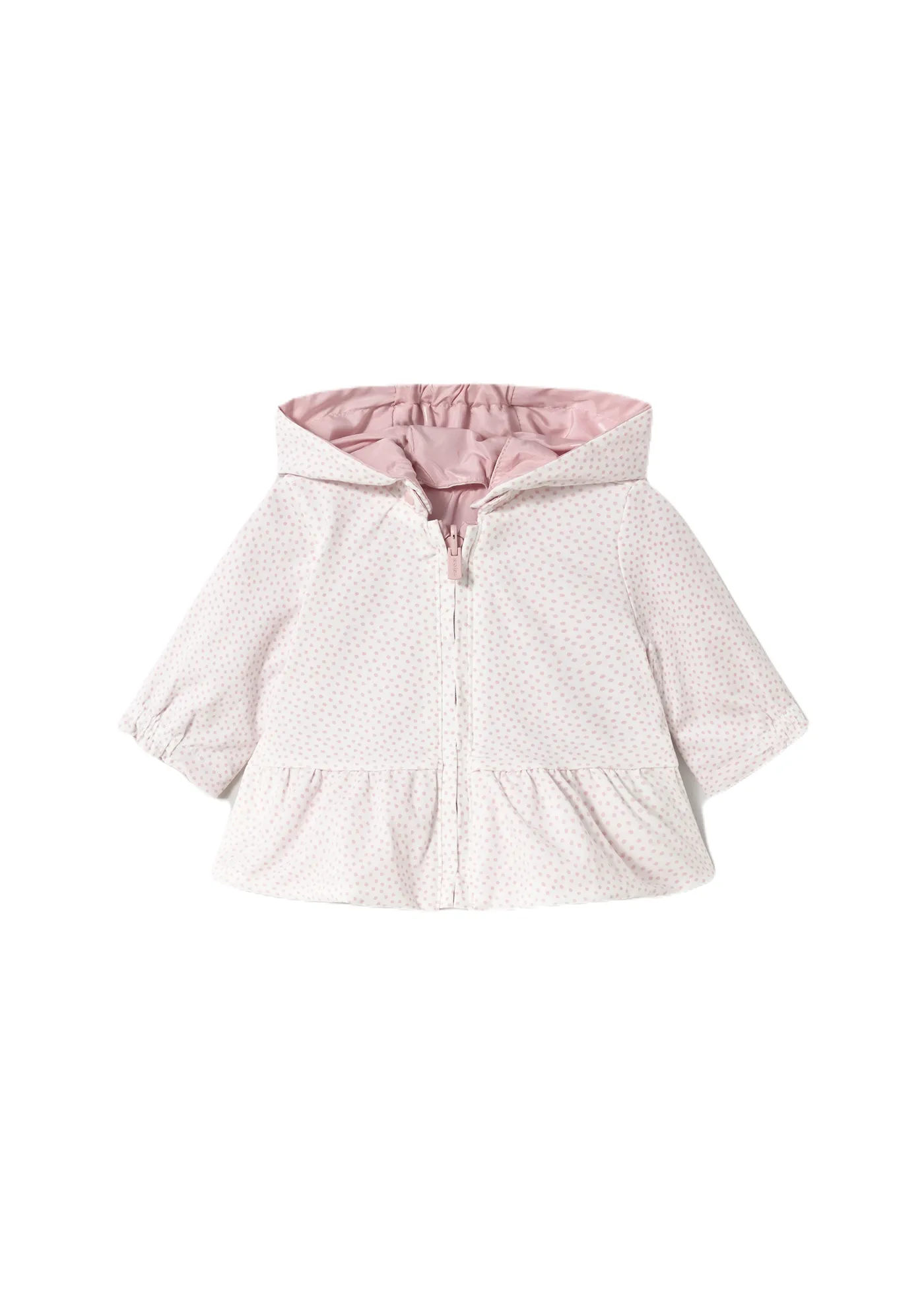 Baby Rose Newborn Reversible Windbreaker