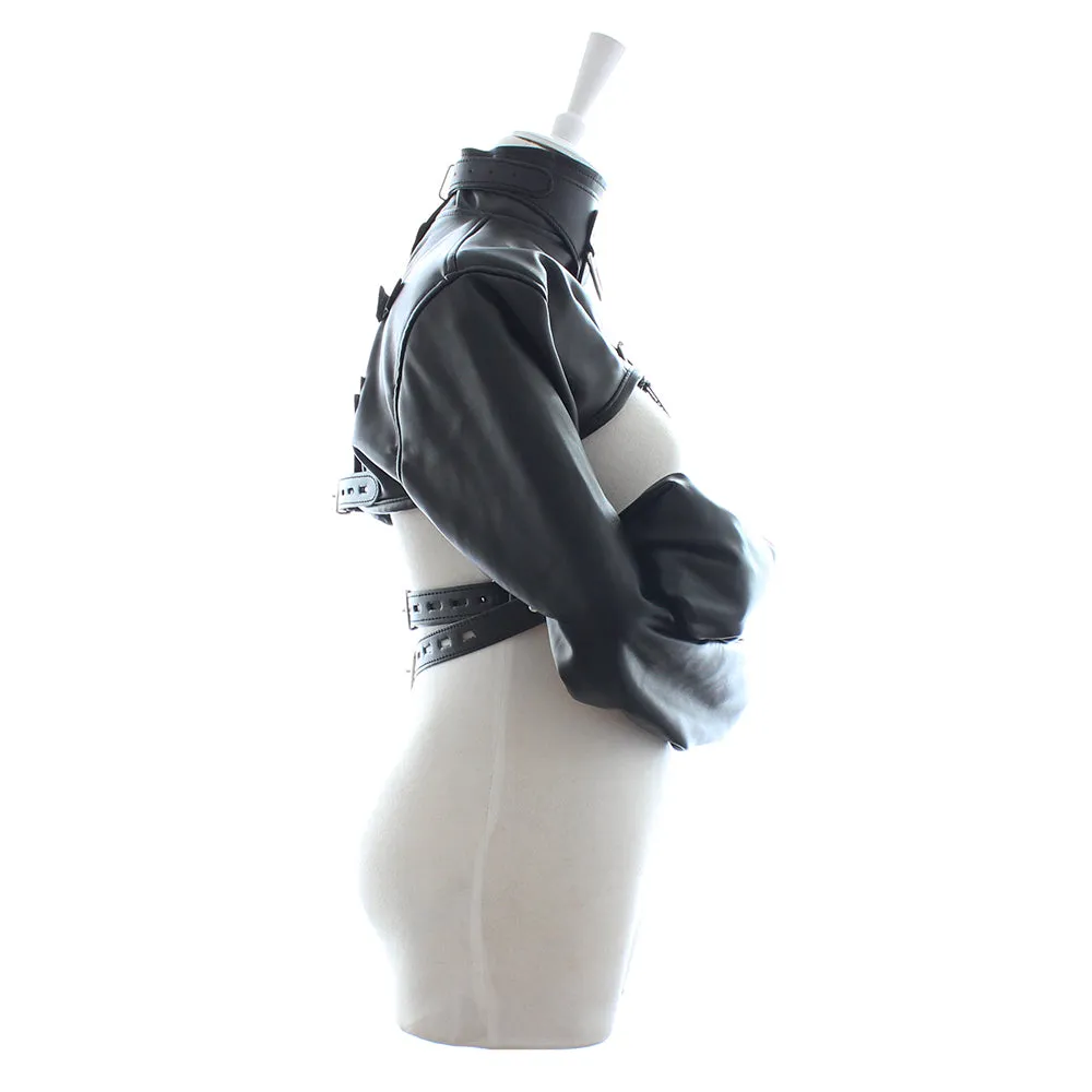 Behind Back Bondage Straight Jacket Coat ( 2 color options )