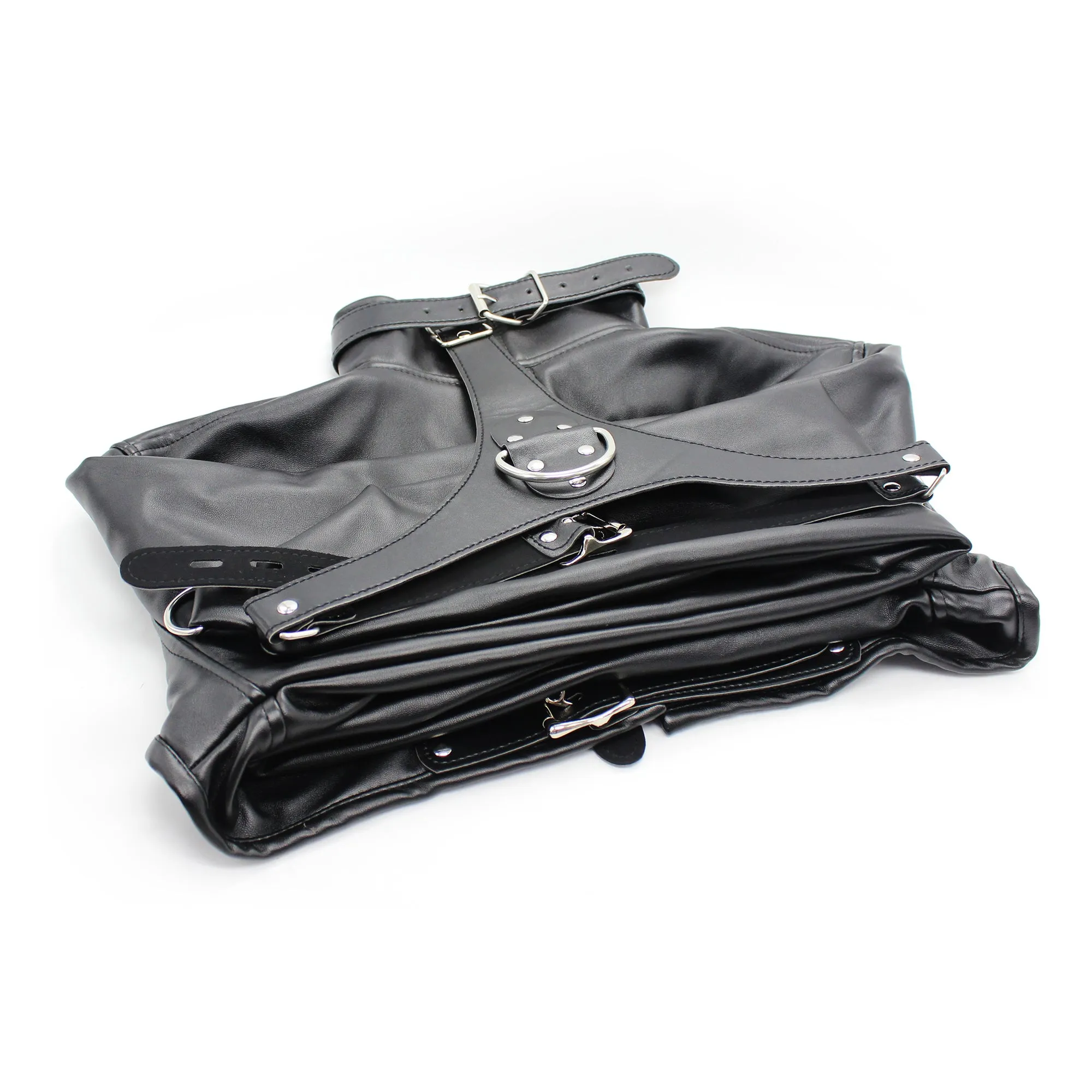Behind Back Bondage Straight Jacket Coat ( 2 color options )
