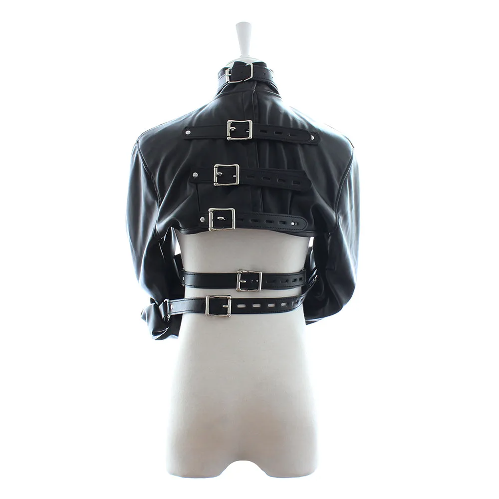 Behind Back Bondage Straight Jacket Coat ( 2 color options )