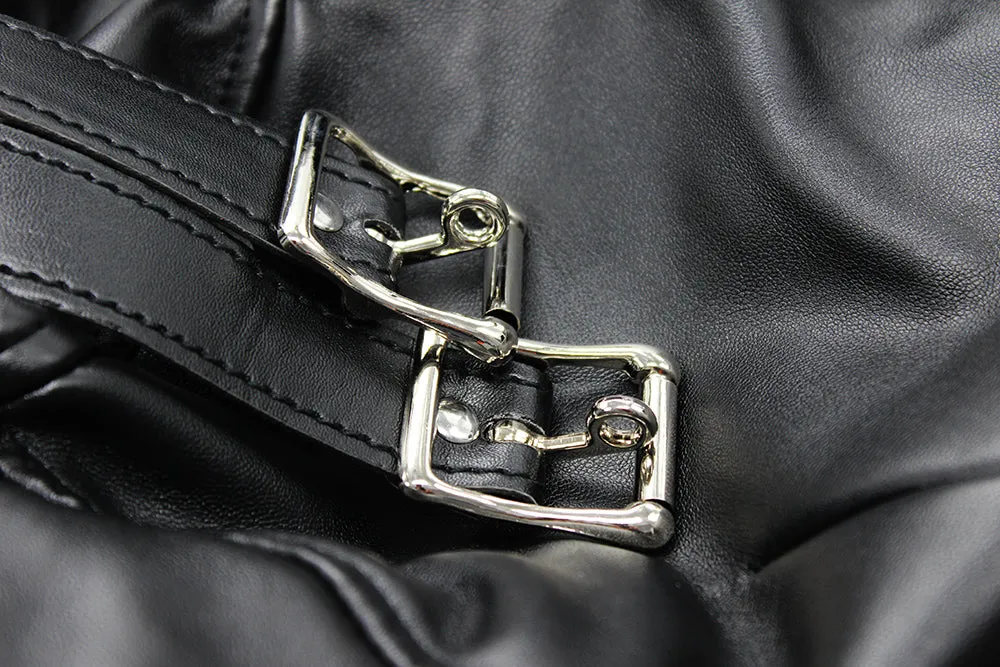 Behind Back Bondage Straight Jacket Coat ( 2 color options )
