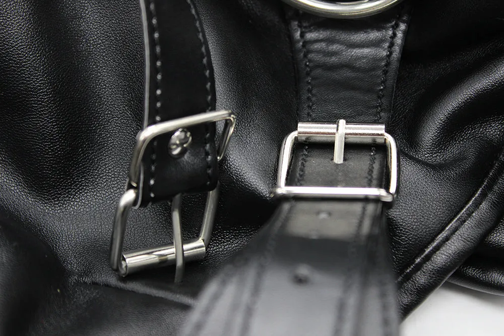 Behind Back Bondage Straight Jacket Coat ( 2 color options )