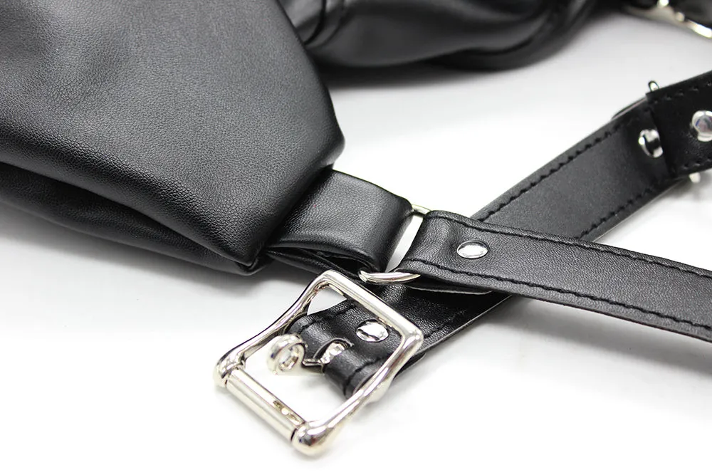 Behind Back Bondage Straight Jacket Coat ( 2 color options )