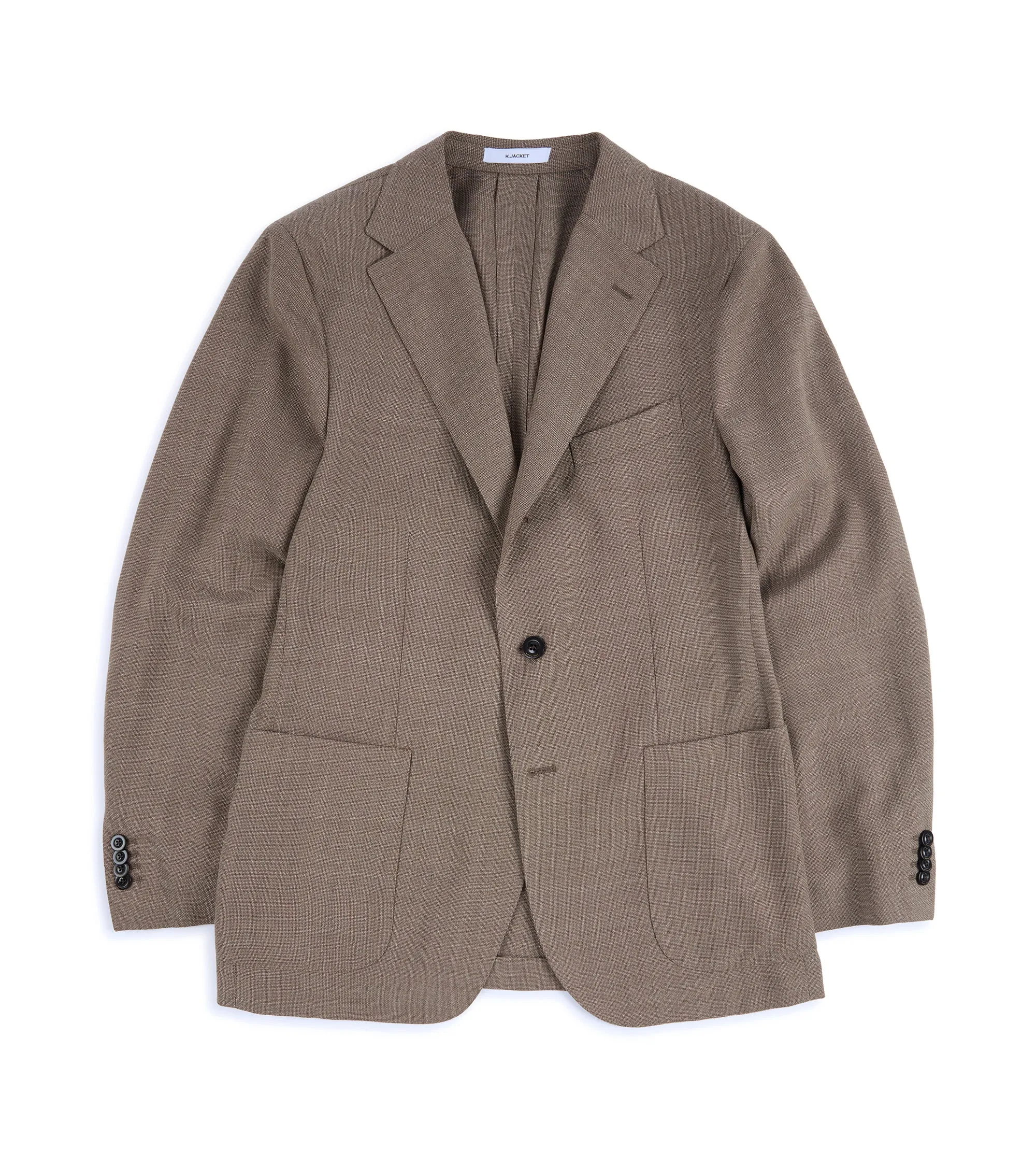 Boglioli for Trunk Wool Hopsack K Jacket: Biscuit