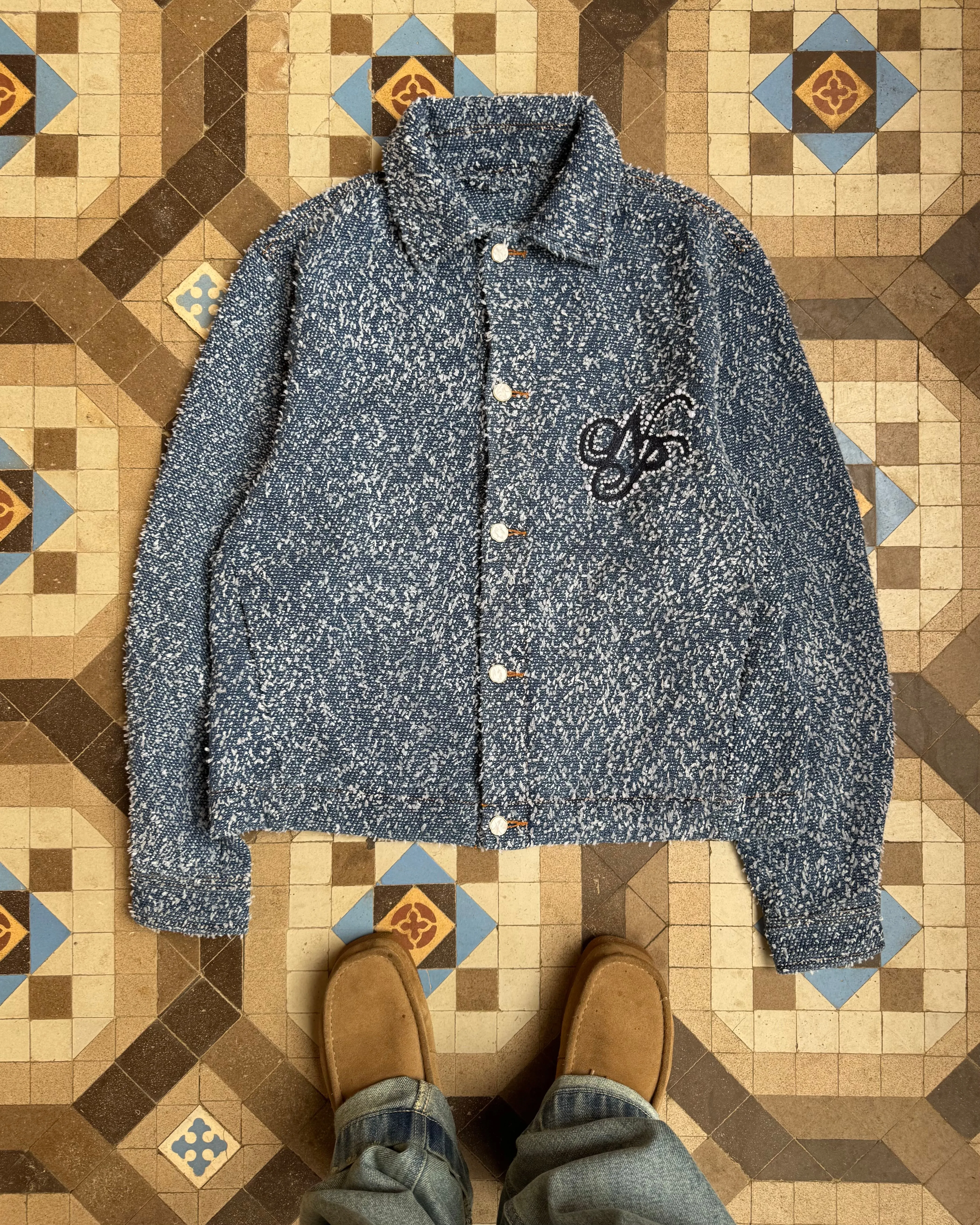 Boucle Trucker Jacket
