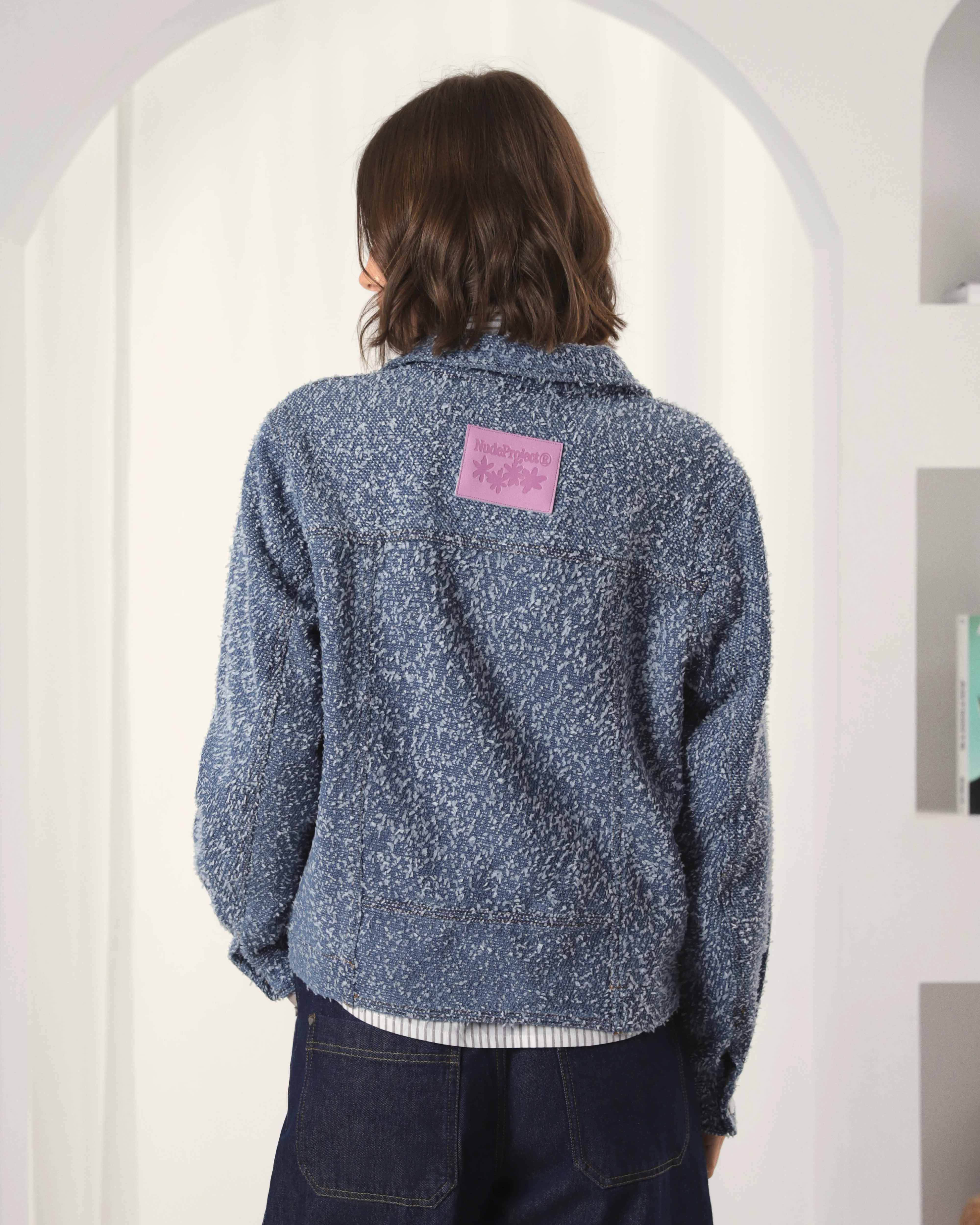 Boucle Trucker Jacket