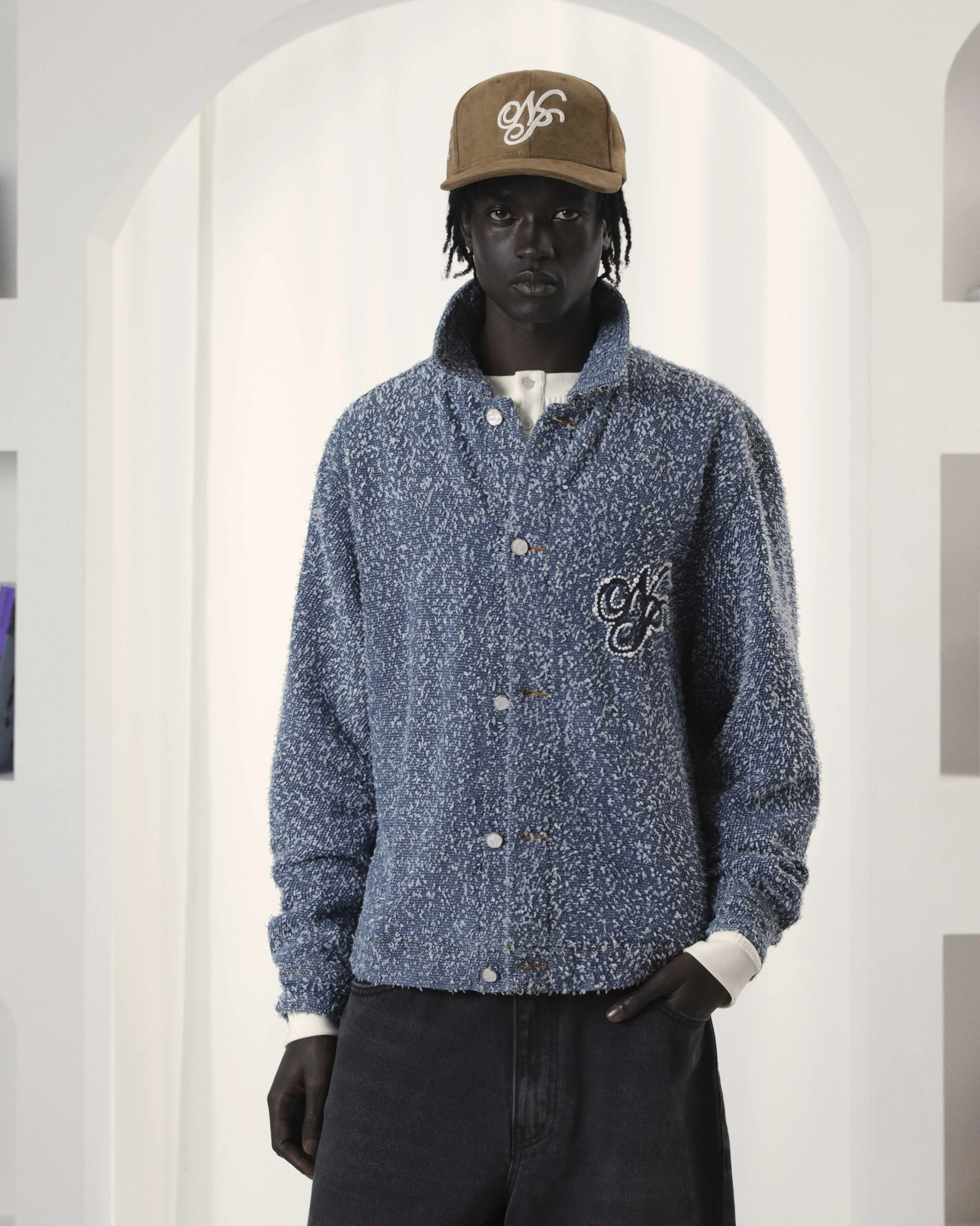 Boucle Trucker Jacket