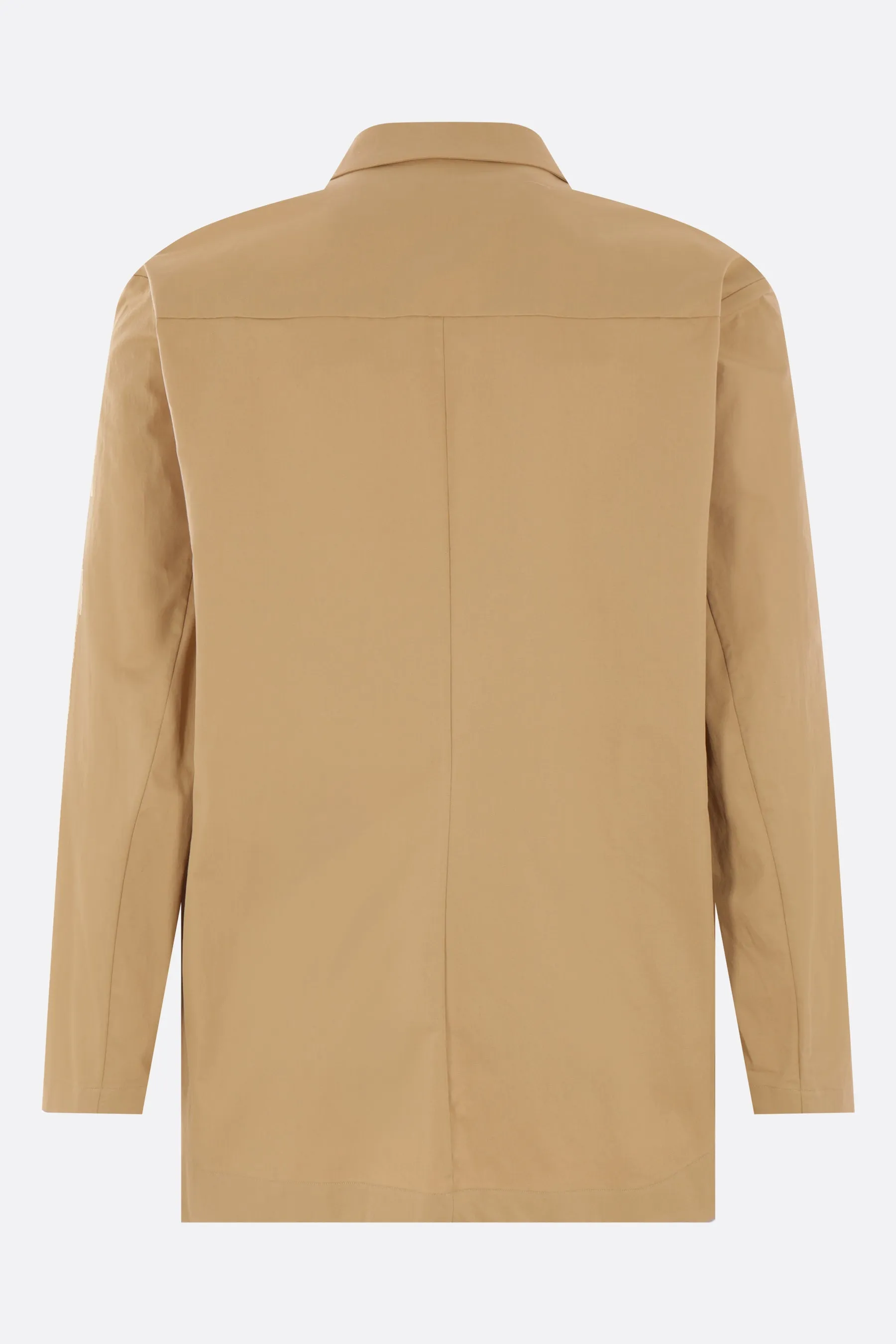 Caplans double-breasted jacket in cotton