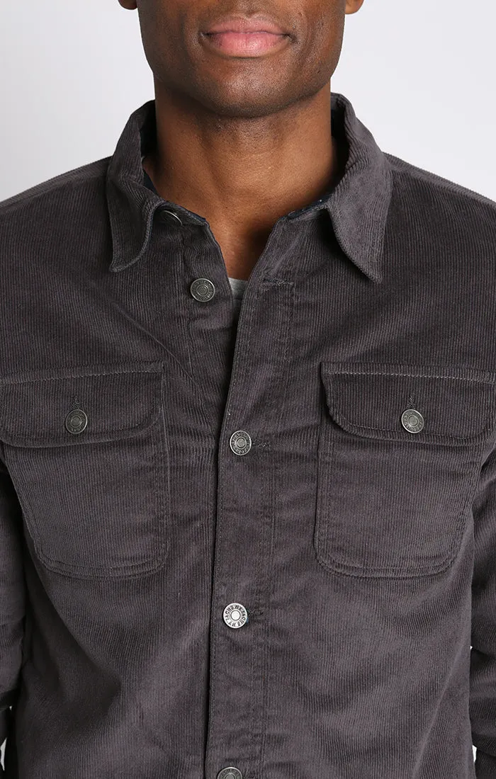 Concord Sherpa Lined Corduroy Shirt Jacket
