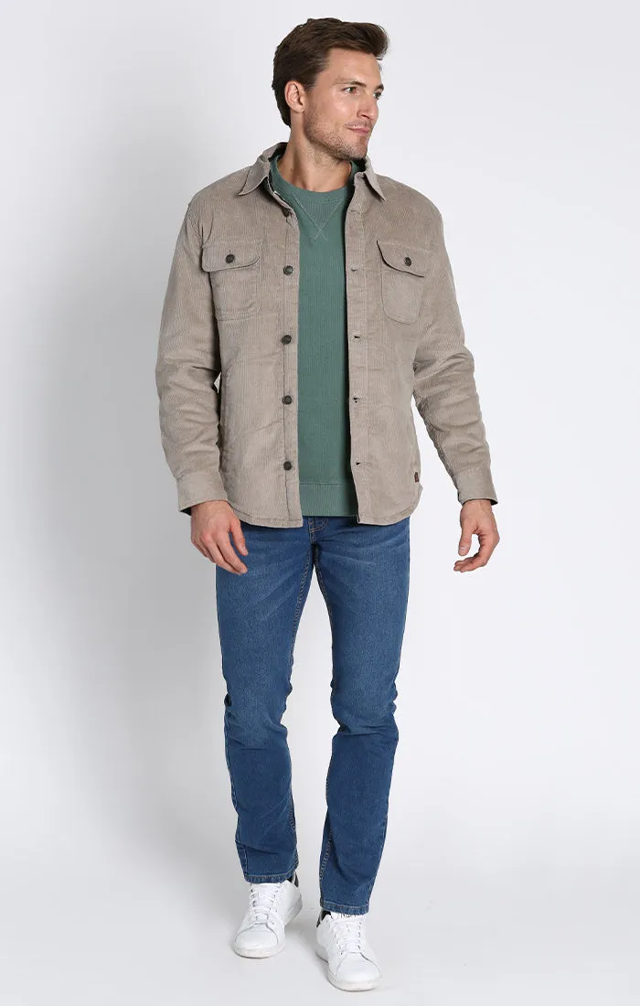 Concord Sherpa Lined Corduroy Shirt Jacket