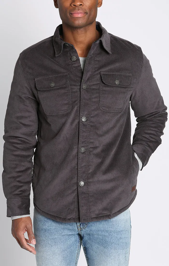 Concord Sherpa Lined Corduroy Shirt Jacket