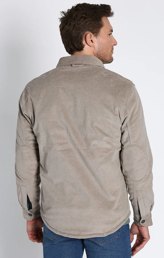 Concord Sherpa Lined Corduroy Shirt Jacket