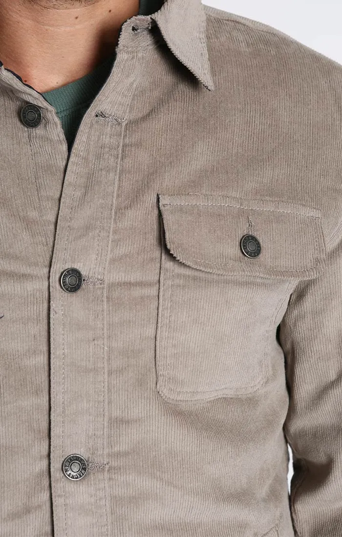 Concord Sherpa Lined Corduroy Shirt Jacket