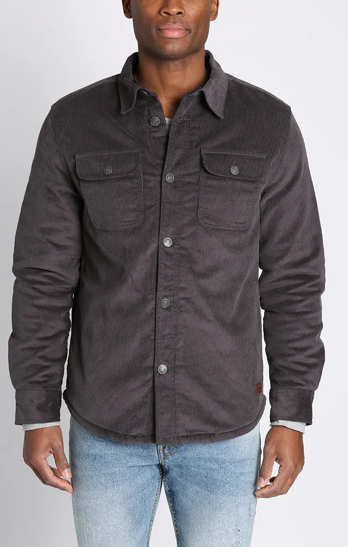 Concord Sherpa Lined Corduroy Shirt Jacket