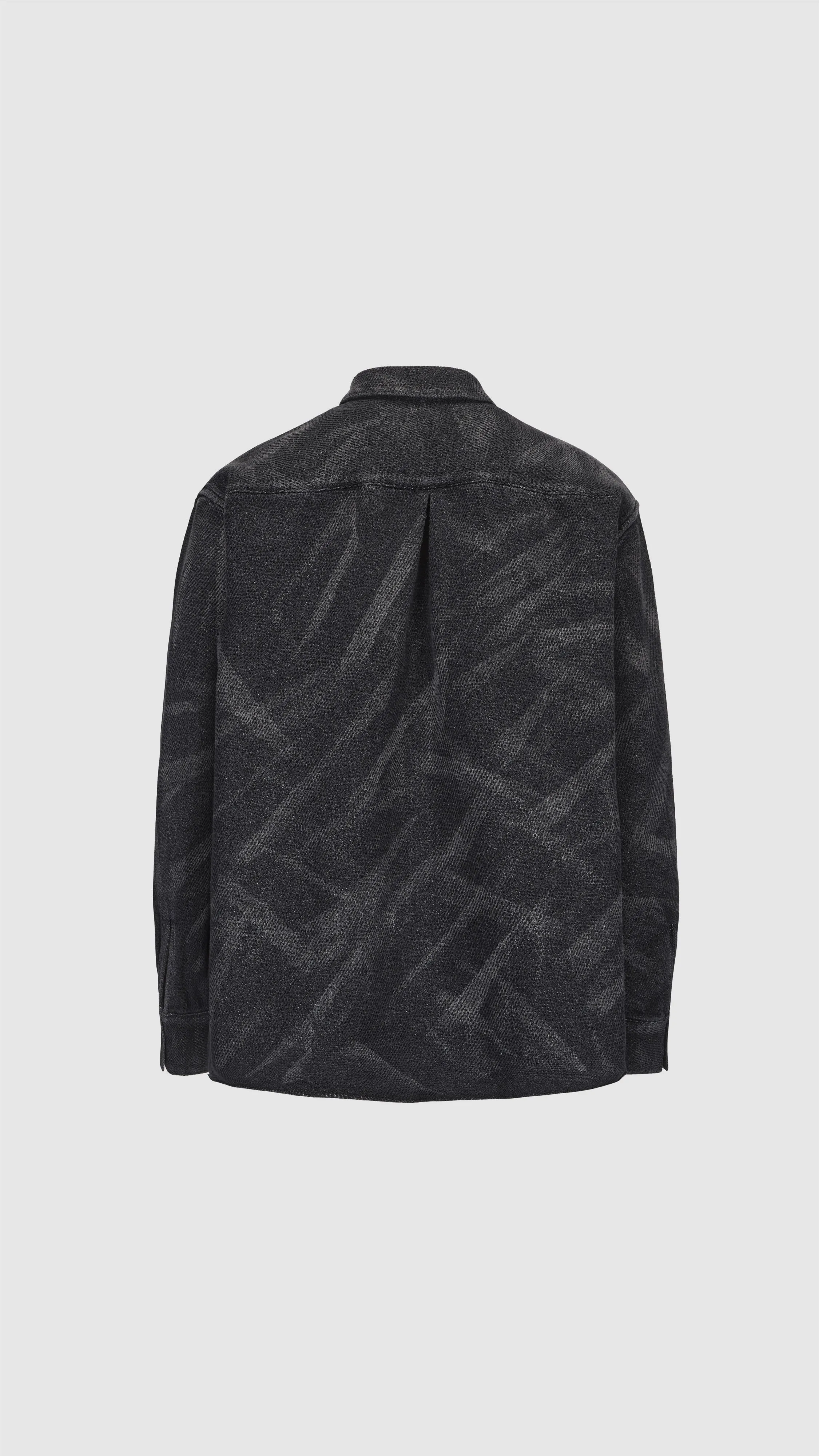 Cotton Polyester Jersey Shirt Jacket