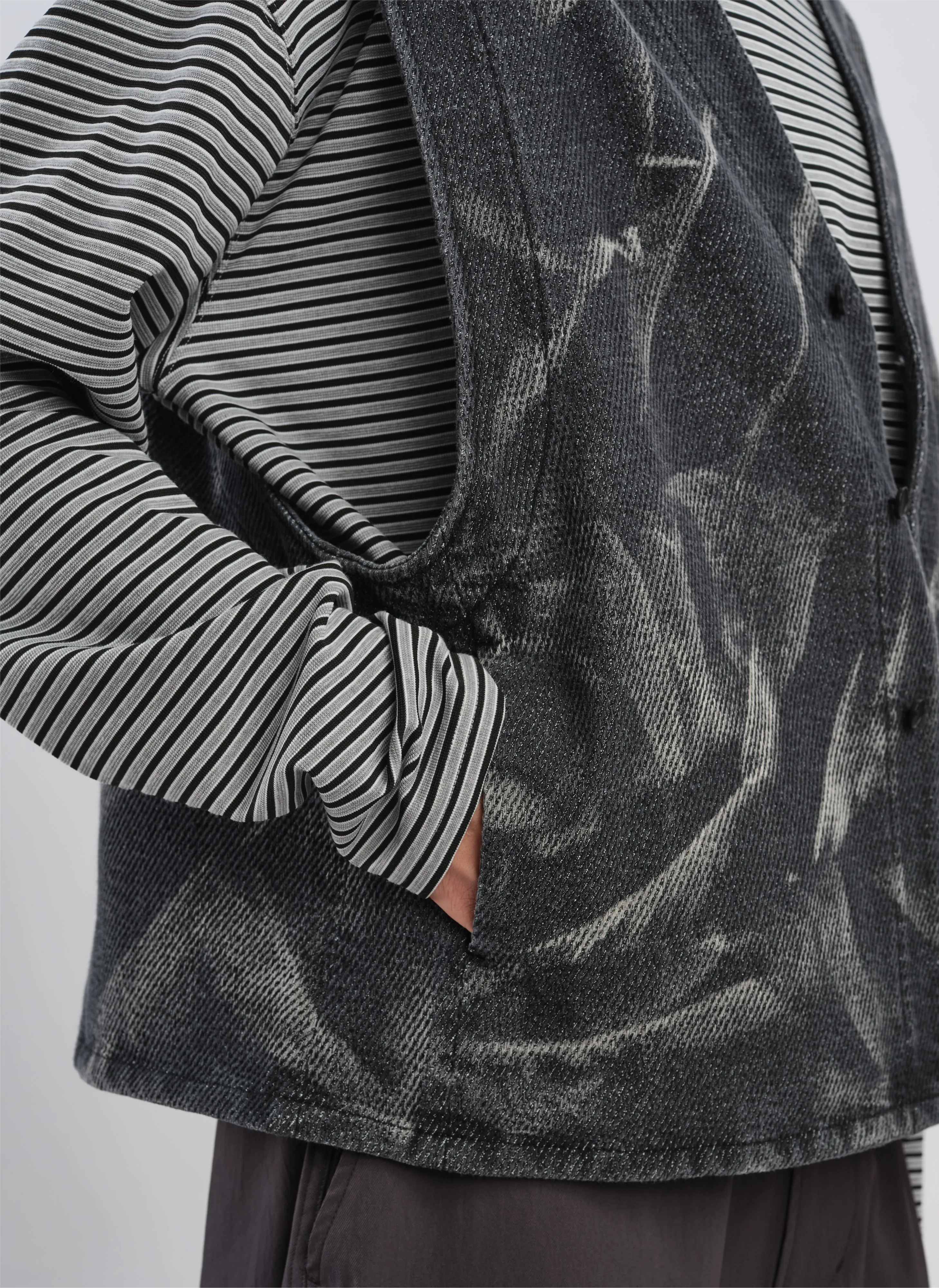 Cotton Polyester Jersey Waistcoat