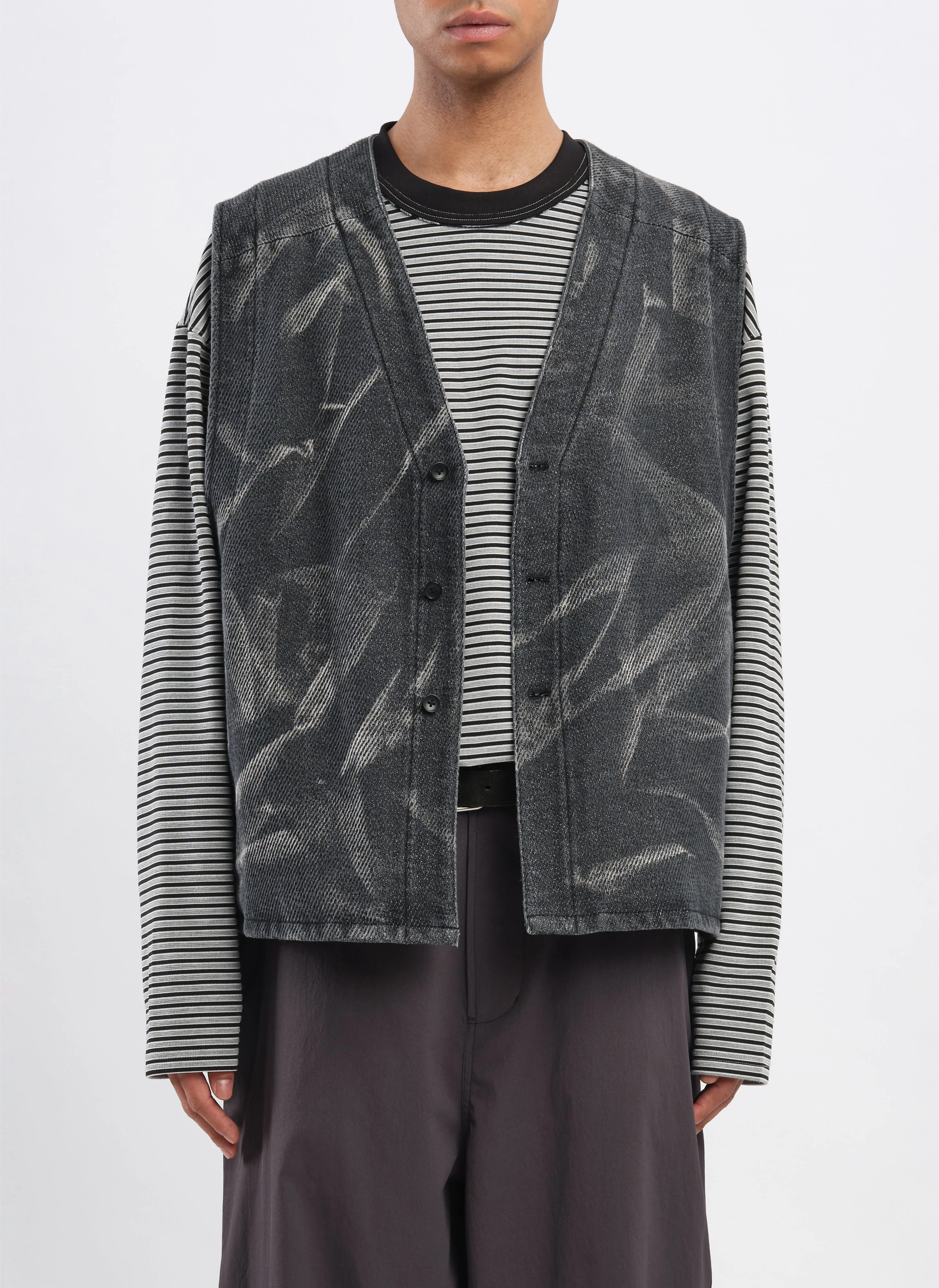 Cotton Polyester Jersey Waistcoat