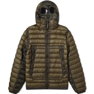 CP Company Dark Olive Goggle DD Shell Jacket
