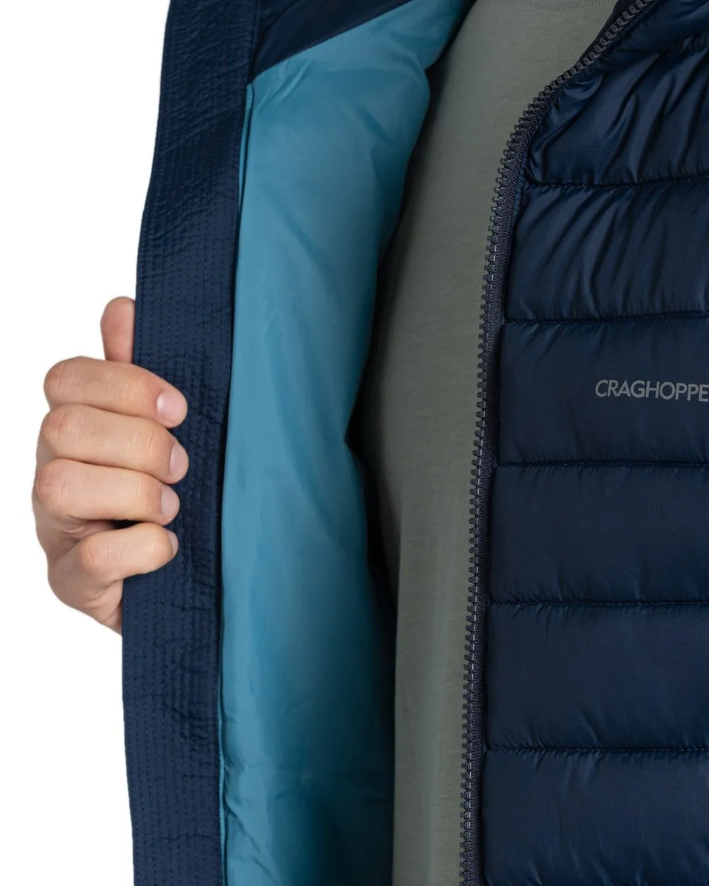 Craghoppers Mens Compresslite IX Hooded Insulating Jacket