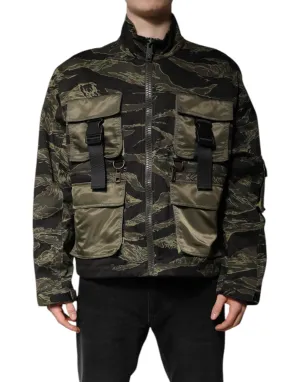 Dolce & Gabbana multi Camouflage Cotton Bomber Men's Jacket