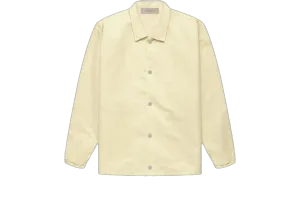Fear of God Essentials Nylon Coaches Jacket Canary