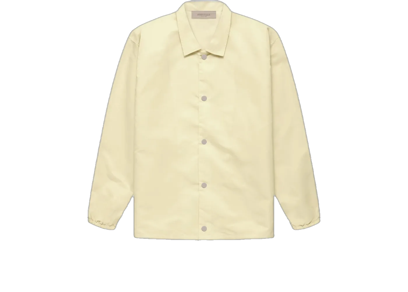 Fear of God Essentials Nylon Coaches Jacket Canary
