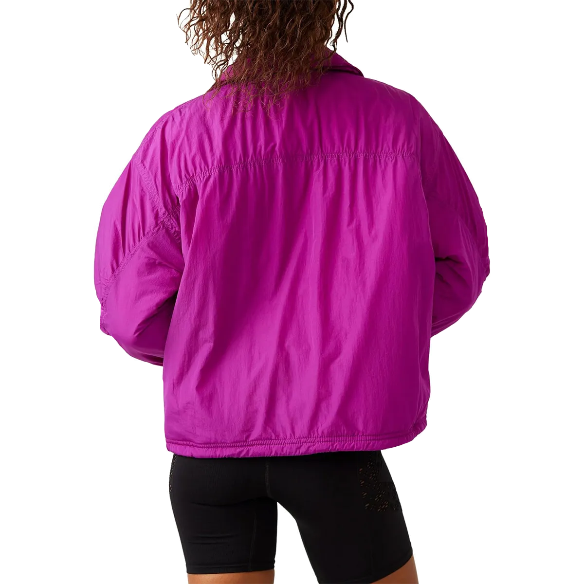 Free People Off The Bleachers Coaches Jacket