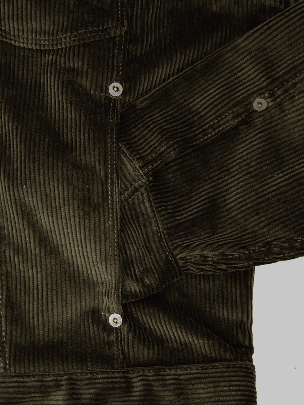 Freenote Cloth Classic Jacket Espresso Corduroy