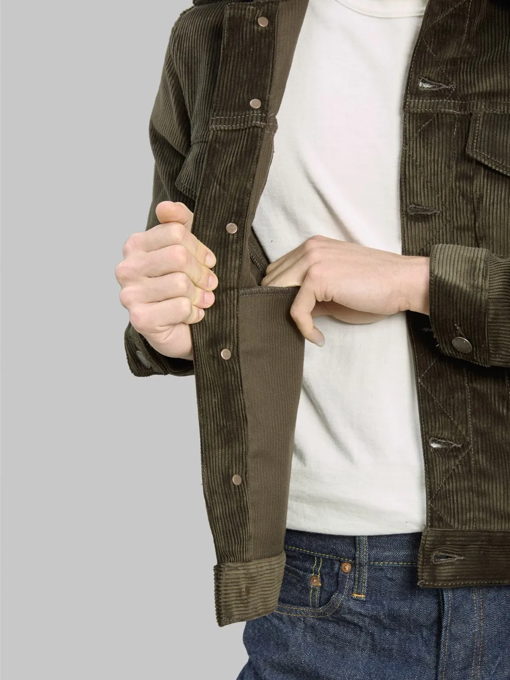 Freenote Cloth Classic Jacket Espresso Corduroy