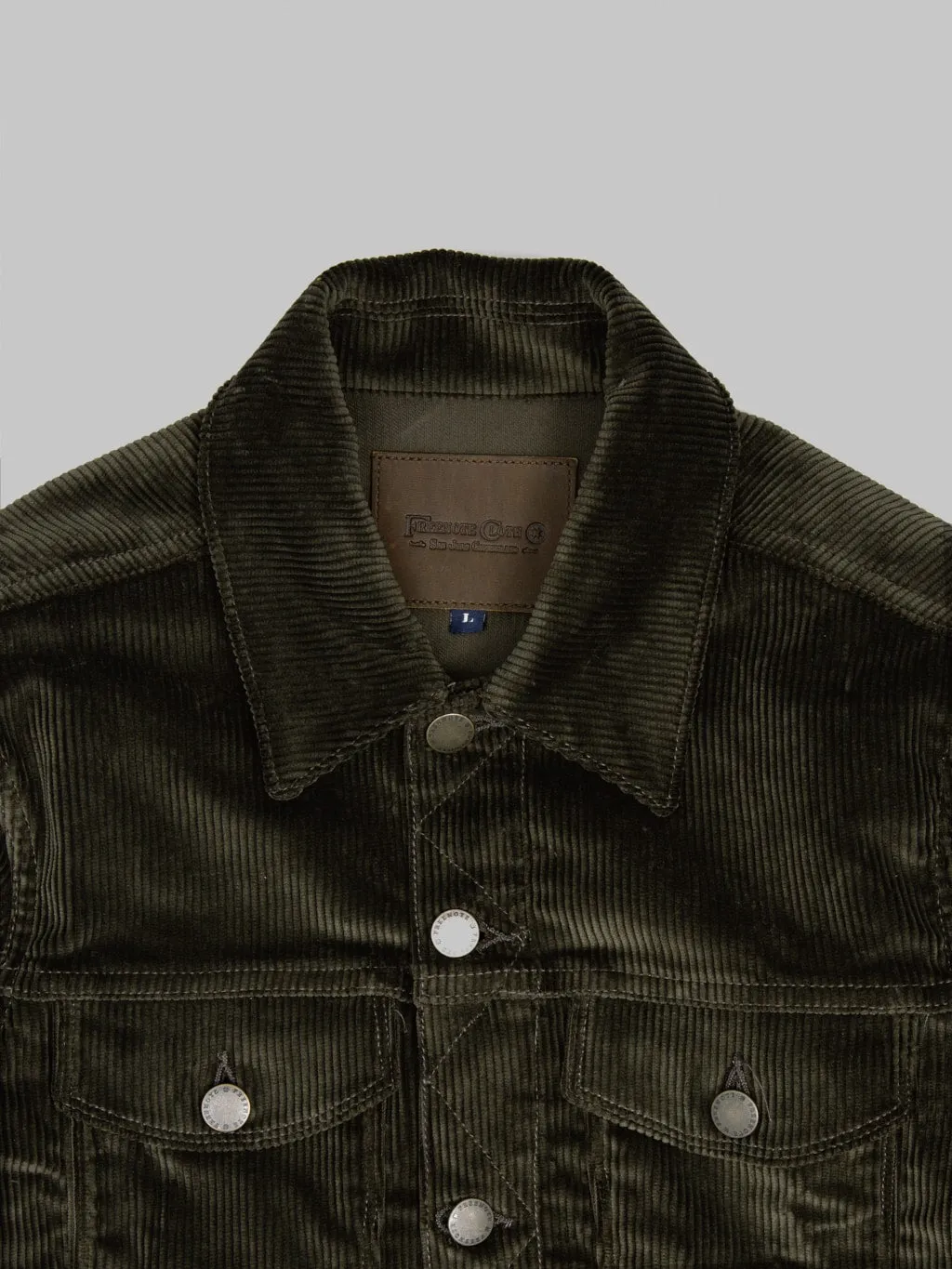 Freenote Cloth Classic Jacket Espresso Corduroy