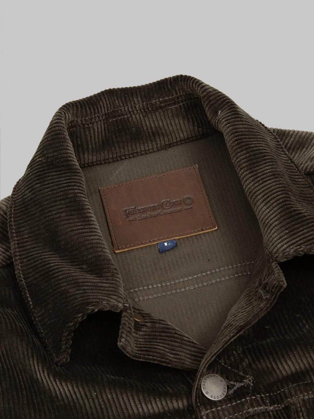 Freenote Cloth Classic Jacket Espresso Corduroy