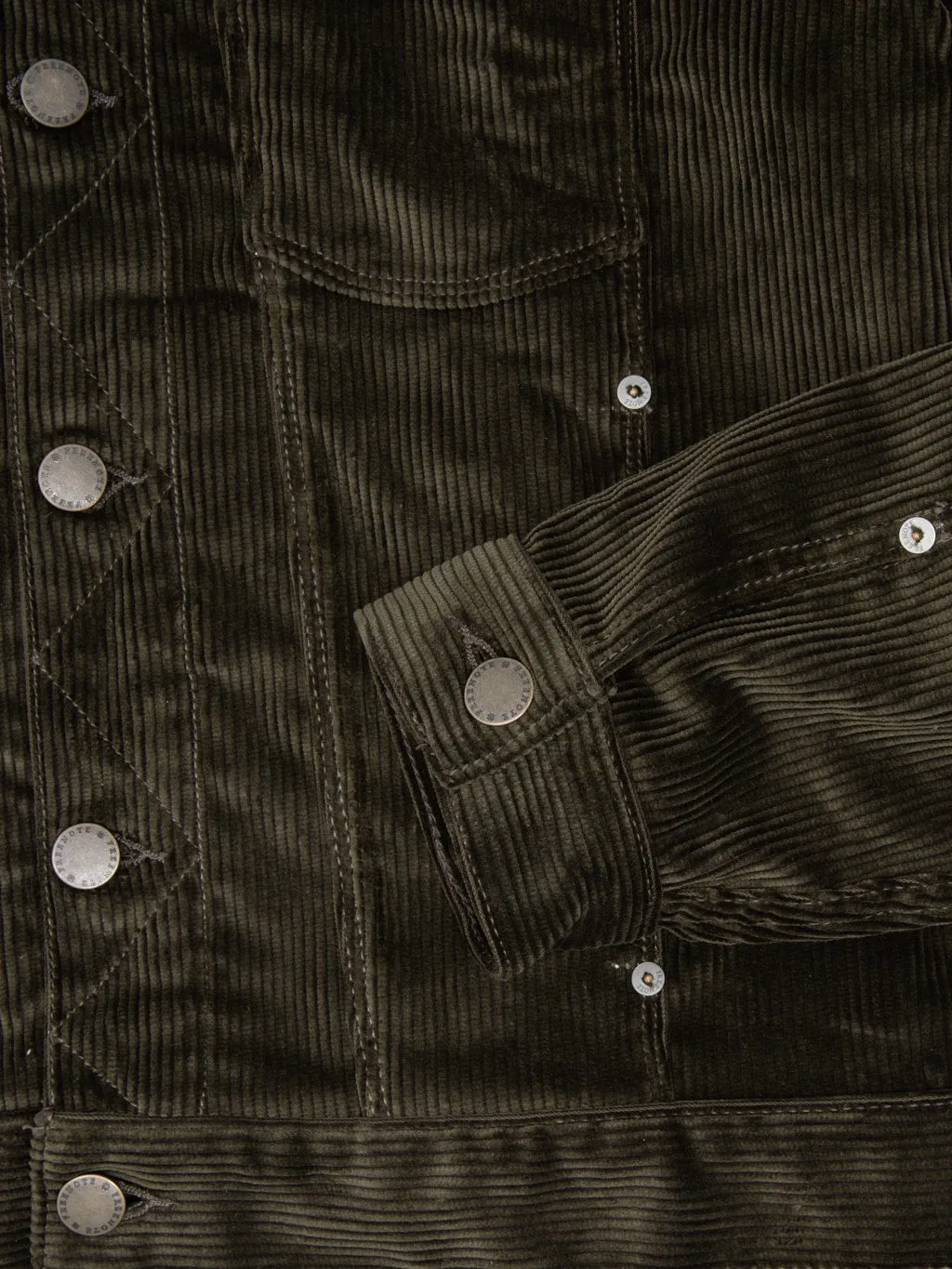 Freenote Cloth Classic Jacket Espresso Corduroy