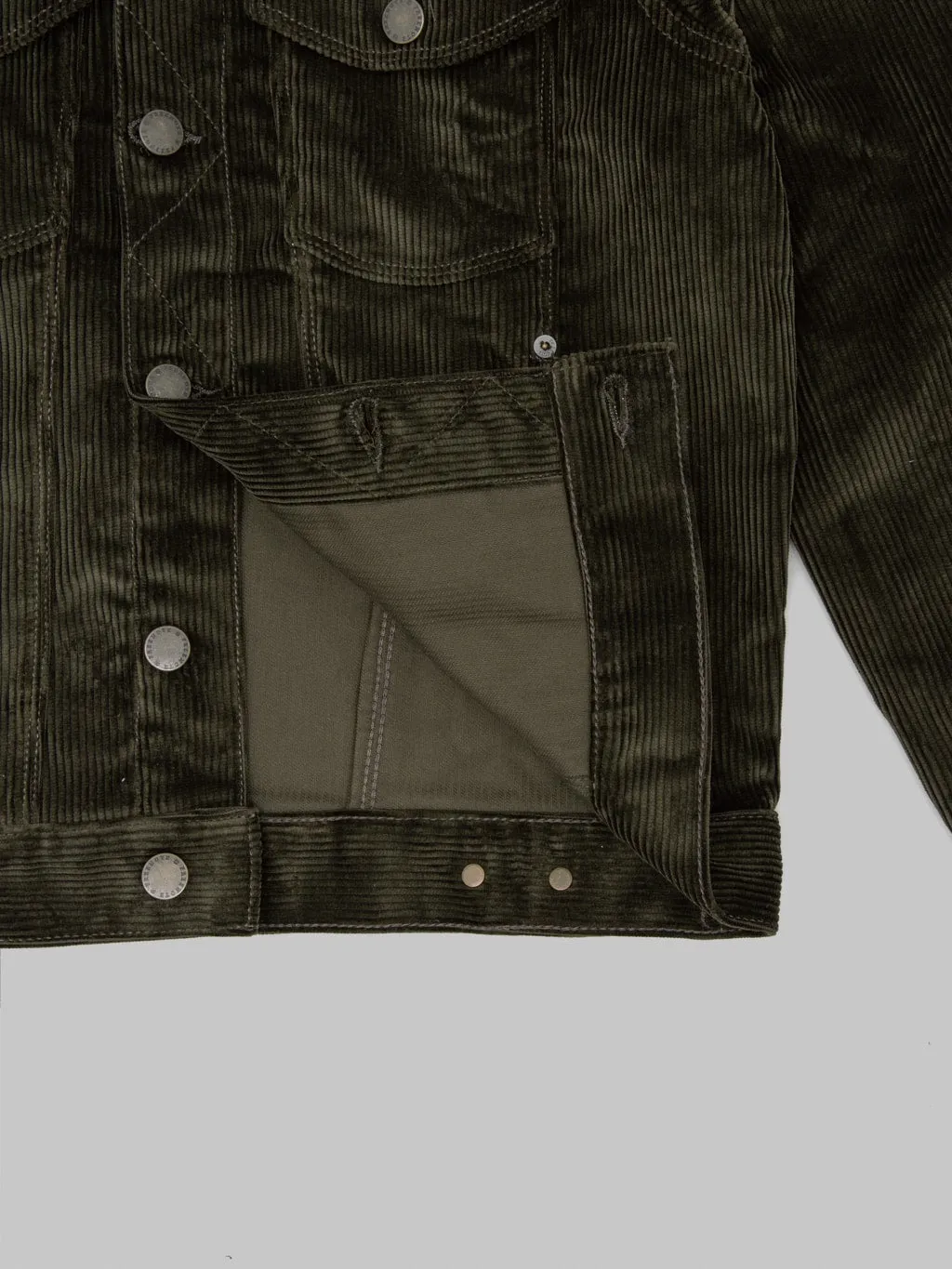Freenote Cloth Classic Jacket Espresso Corduroy