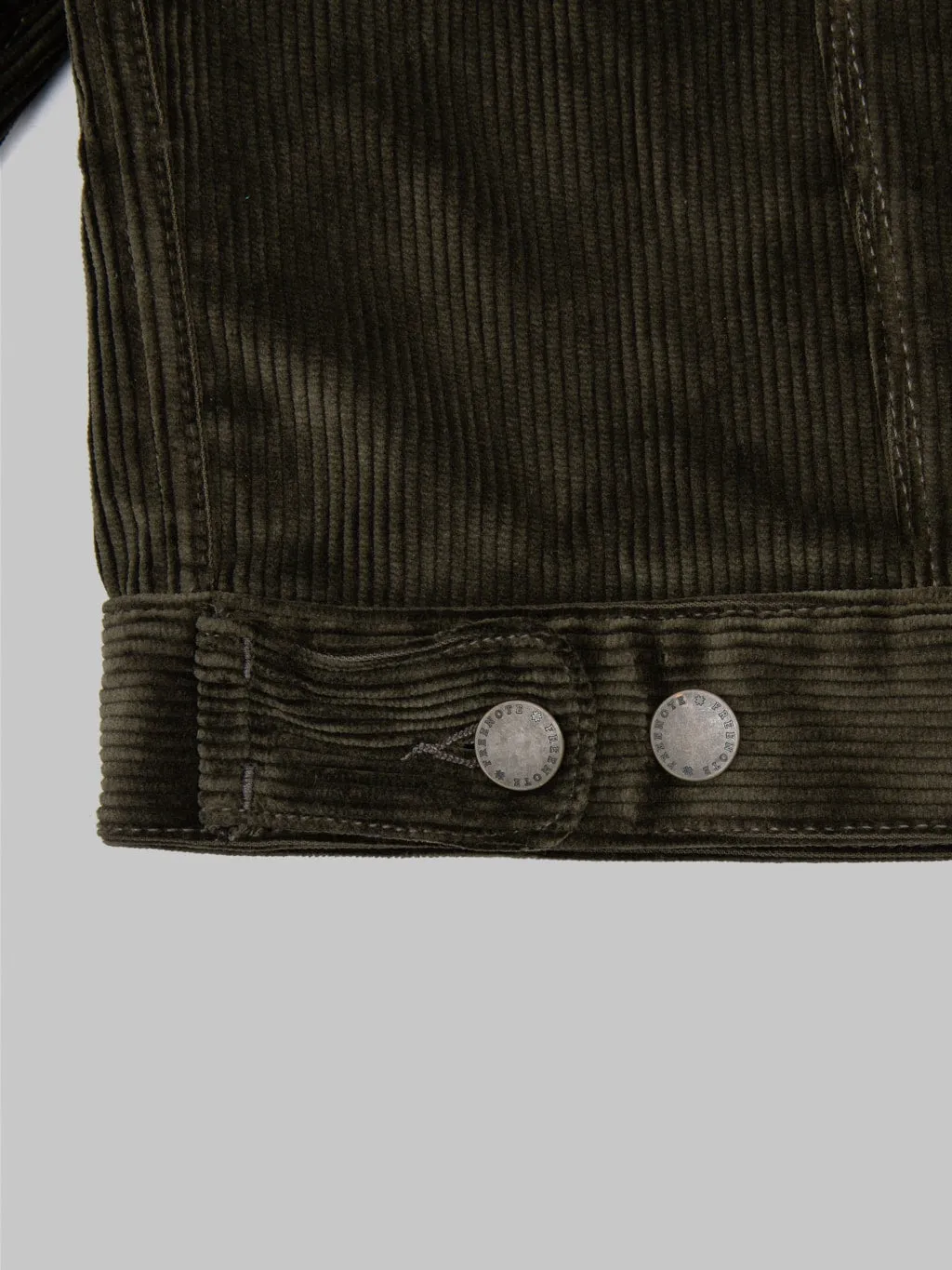 Freenote Cloth Classic Jacket Espresso Corduroy