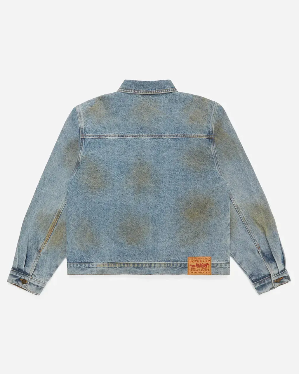 Fugazi Stone Rivet Denim Jacket Mud Washed