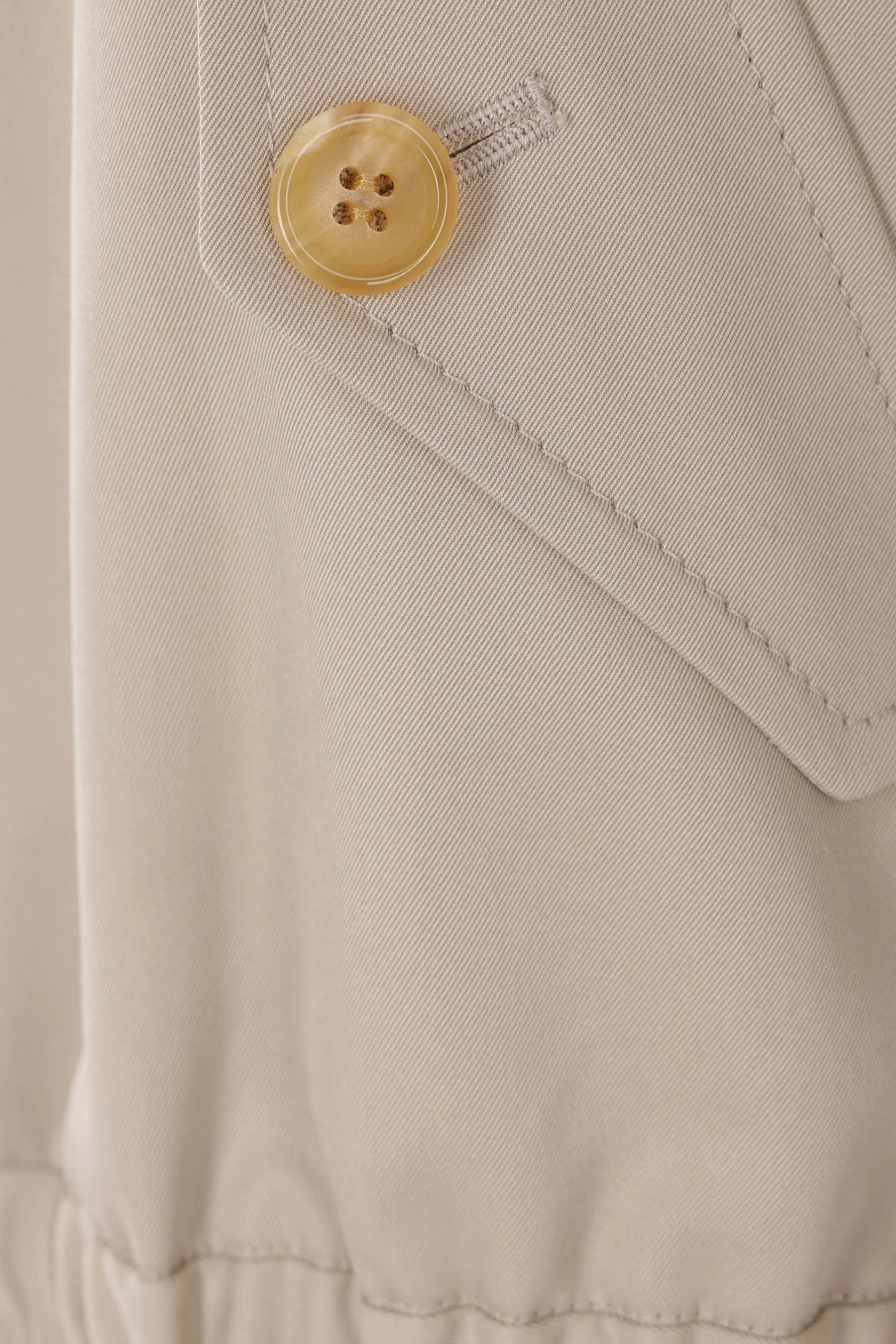 gabardine bomber jacket with bow