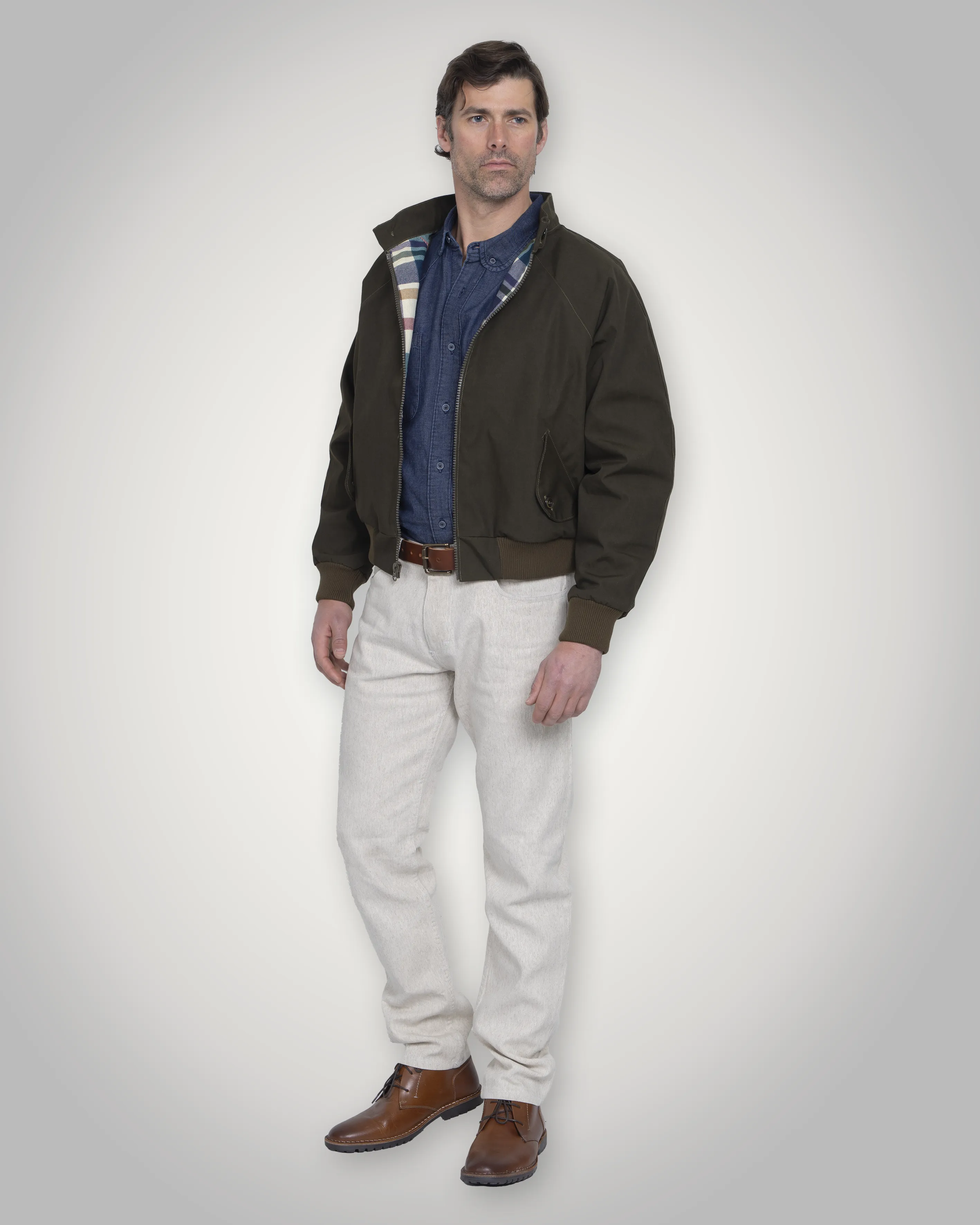 Harrington Jacket - Olive