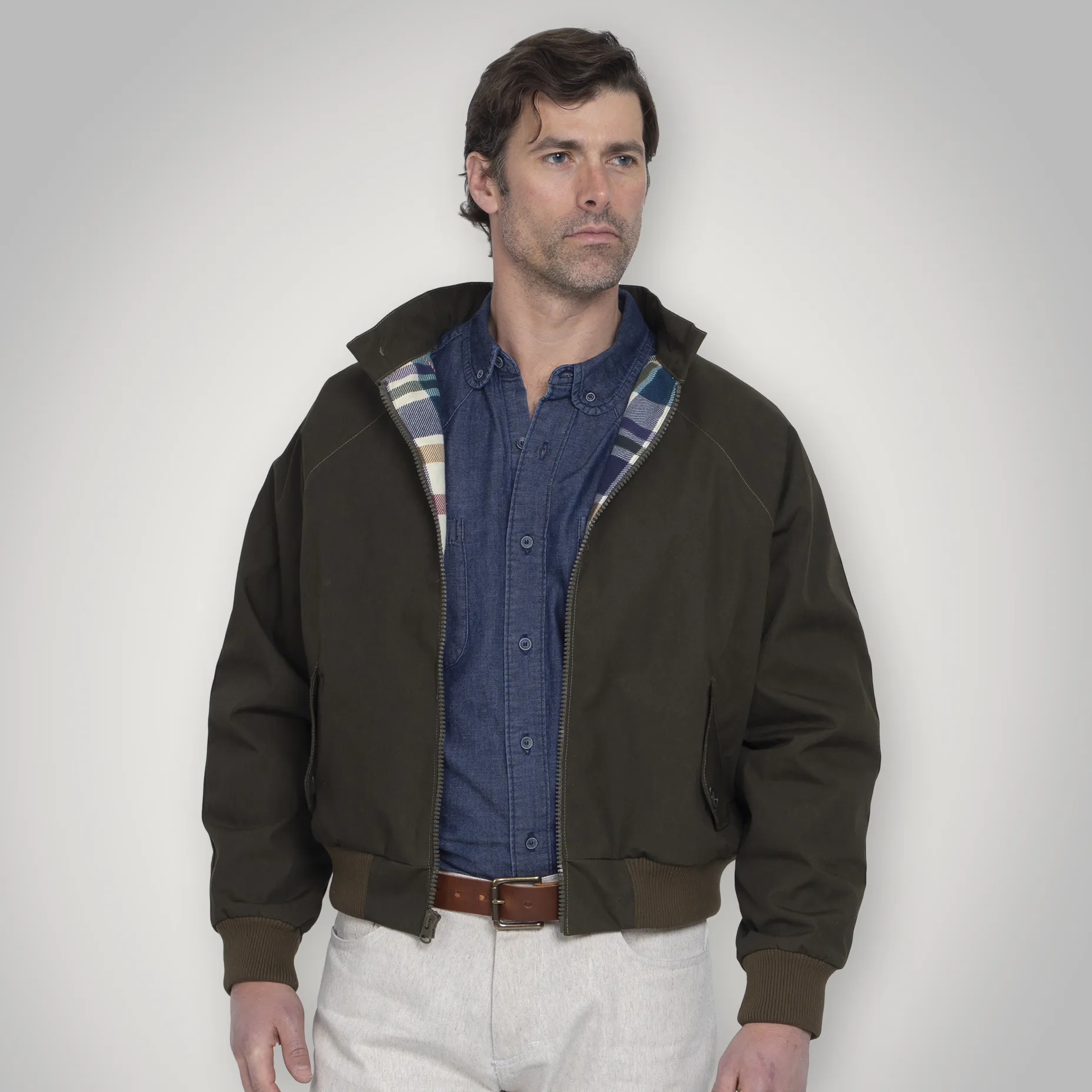 Harrington Jacket - Olive